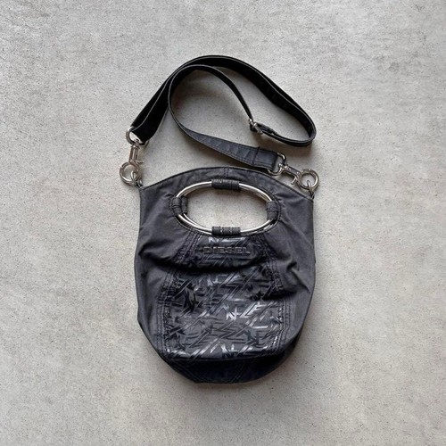 Diesel y2k archive black nylon - diesel,