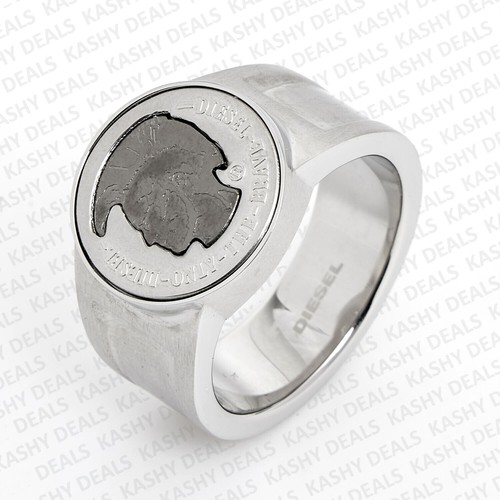 Diesel silver tone stainless - silver,